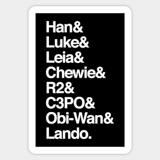 STAR WARS - Alliance Lineup Sticker